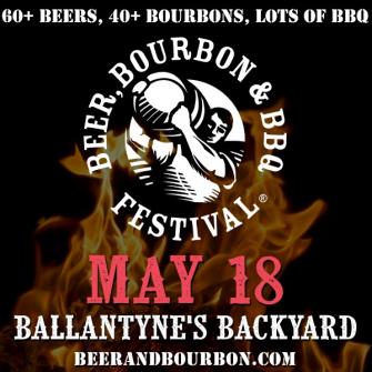 Beer, Bourbon, & BBQ May 18th