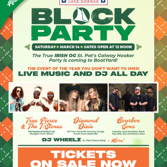  St. Patrick's Day Block Party March 14th