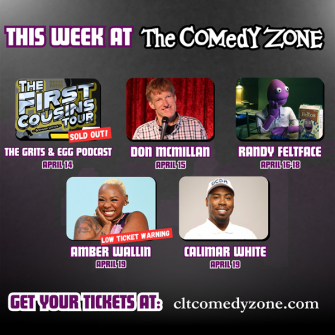 This week at the Comedy Zone