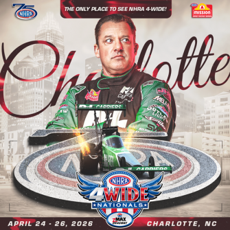    NHRA 4-Wide Nationals Friday, April 24 - Sunday, April 26