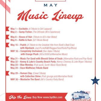 May Live Music at BoatYard