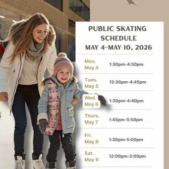 Extreme Ice Center public skating sessions for May 4-10