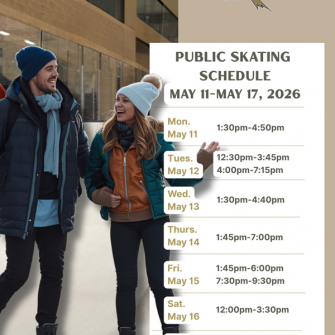 Public Skating Schedule for May 11?17