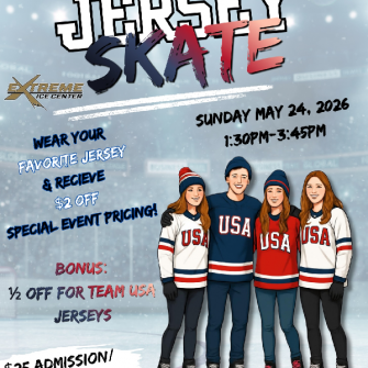 Show your team spirit on the ice!