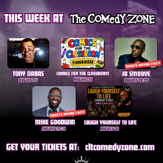 THIS WEEK AT THE COMEDY ZONE