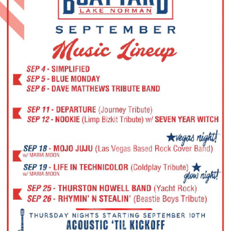 SEPTEMBER AT BOATYARD