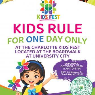   Charlotte Kids Fest October 3